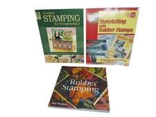 Rubber Stamping For Scrapbook Journaling Book Lot Craft Books