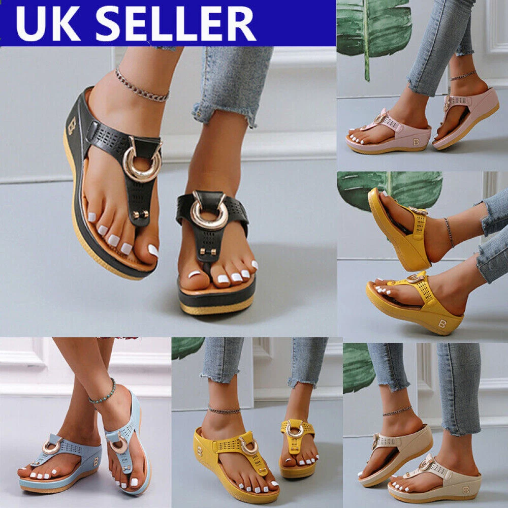 Ladies summer flip sales flops