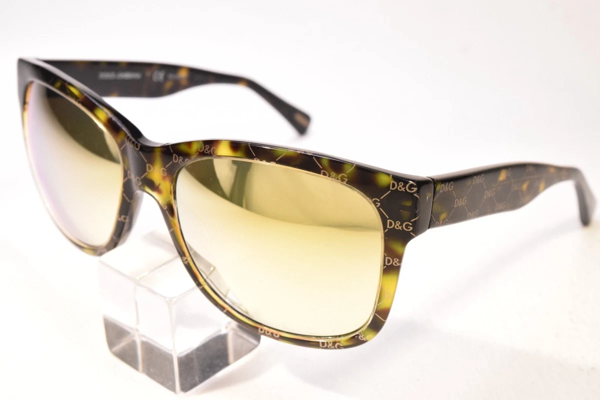 DOLCE & GABBANA DG4158P SUNGLASSES NEW GOLD MIRRORED  display picture 1