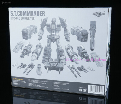 コミック・アニメ TFC TOYS STC-01B JUNGLE VER. Perfect Tfc Stc-01b Rolling Thunder Optimus Prime Jungle Ver