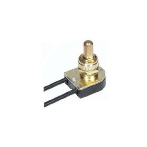 Satco Brass On-Off Metal Push Switch - 801124 for sale online | eBay