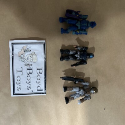 Halo Mega Bloks - Rare Figure Lot 