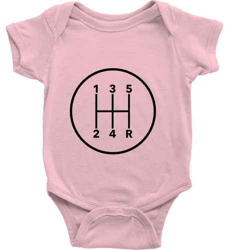 5 Speed Manual Transmission Gear shiftToddler Kids Youth T-Shirt Baby Bodysuit - Picture 35 of 38