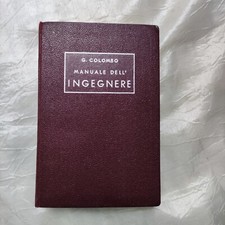G. Colombo MANUALE DELL'INGEGNERE HOEPLI
