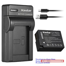 Kastar Battery Slim USB Charger for Panasonic DMW-BLC12  Panasonic Lumix DMC-G6