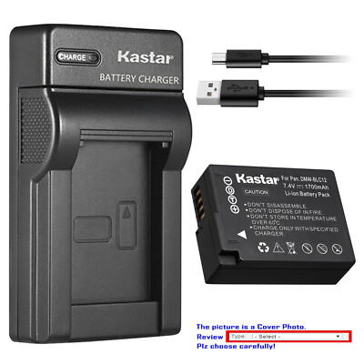 Kastar Battery Slim Charger for SIGMA BP-51 & SIGMA dp1 Quattro Digital Camera
