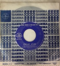 OSCAR ATHIE & YURI -Y AHORA JUNTOS / DESDE ENTONCES- MEXICAN 7” SINGLE CS