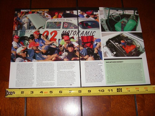 SMOKEY YUNICK 1955 CHEVROLET TRIBUTE ORIGINAL 2005 ARTICLE - Picture 2 of 4
