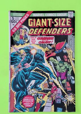 Giant-Size Defenders #5 Vol. 1 1975 Marvel Comics Giant Size Mid Grade L33-200