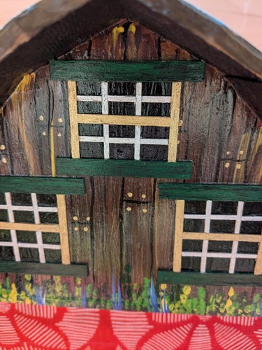 1962 Allis-Chalmers - 1945 International Harvester - Hand Painted Birdhouse - Picture 8 of 15