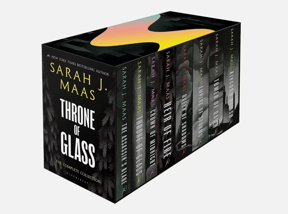 Throne of Glass 8 Books Box Set By Sarah J. Maas, Paperback,, - Image 1 of 1