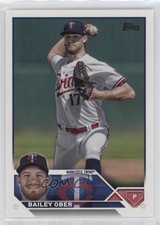 2023 Topps Update Advanced Stats Back 137/300 Bailey Ober #US301 1b3