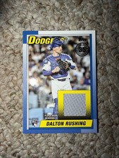 2025 Topps Update Series - 1990 Topps Baseball Relics Dalton Rushing  (MEM, RC)