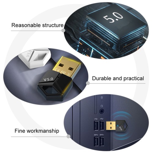 USB Wireless Adapter Audio Signal Transmitter for Game Console Computer - Afbeelding 4 van 12