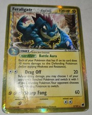 Feraligatr Delta Species 2/101 Dragon Frontiers Reverse Holo POKEMON CARD
