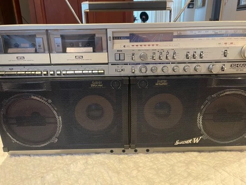 Sharp GF-999 Stereo Cassette Boombox - Excellent Shape!