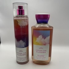 Bath Body Works AMONG THE CLOUDS Mist Spray And Shower Gel Wash New Full