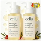 2X Cellu Overnight Firming Oil Vitamin C Bakuchiol Rosehip Facial Body Skin Oil