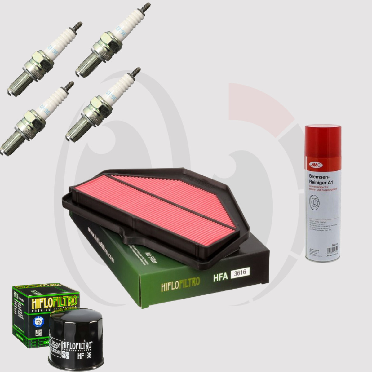 Kit entretien Suzuki GSX-R 600 2004 2005 solution sans huile pour vidange sur mesure