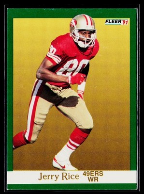 1991 Fleer #363 Jerry Rice