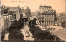 Vigo Calle de Policarpo Sanz Early Spain Street Scene Postcard [AA]