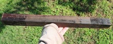 Bocote Wood 1-3/8" x 1-3/8" x 18" Turning Blank Waxed Ends New Old Stock NOS 1