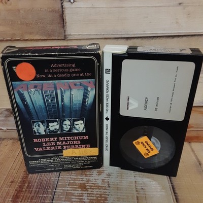 Agency (Betamax / Beta Used) Thriller Drama Robert Mitchum Lee Majors