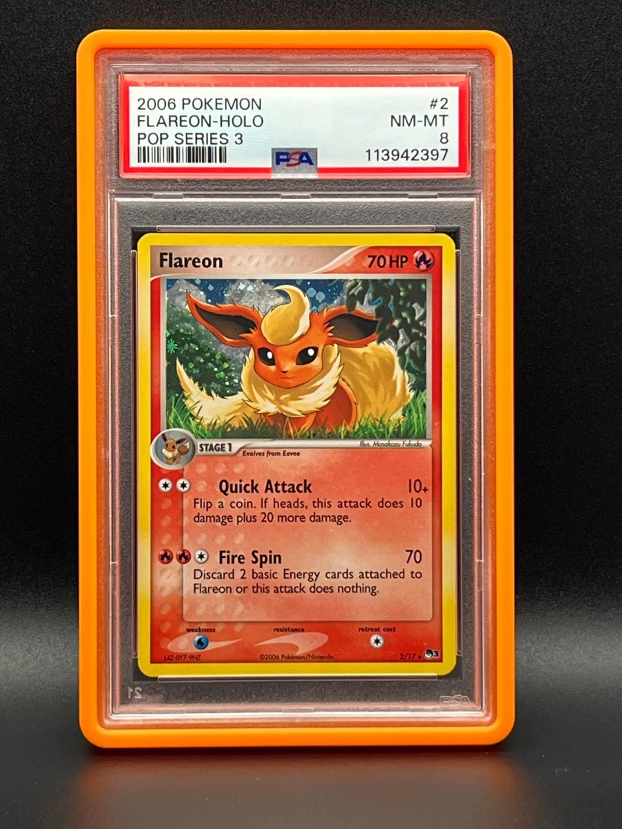 Flareon Pokémon TCG Professional Sports Authenticator (PSA