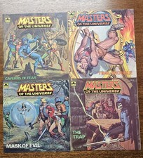 Masters Of The Universe Lot 4 Golden Books Softcover Motu Vintage Used Masters Of The Universe Lot 4 Golden Books Softcover Motu Vintage Used