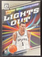 Victor Wembanyama 2023-24 Panini Donruss Optic Lights Out Base RC #4