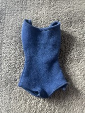 Vintage Barbie Doll Navy Blue Helenca Swimsuit Bathing Suit 1960s