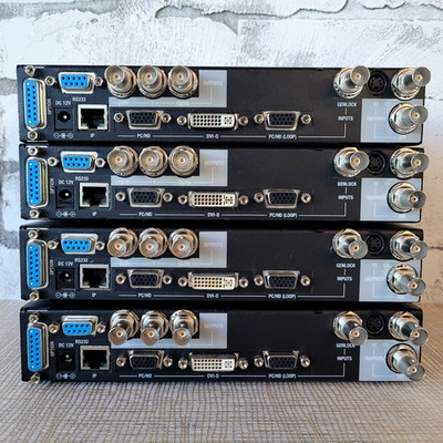 Lot of 4 TV One C2-2105 HD-SDI Format Conversion with 1 Power Supply