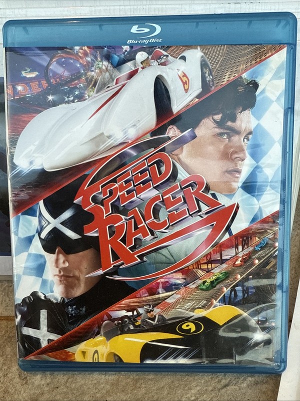 Speed Racer  (Blu-ray 2008) Emile Hirsch Christina Ricci Brand New