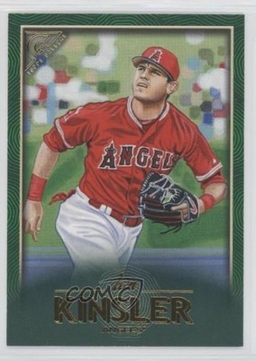 2018 Topps Gallery Green 90/99 Ian Kinsler #98 y0i