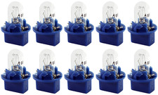 Box Of 10 Pc195 Lamp Bulb Auto Lightbulb Instrument Illumination With Pcb Base