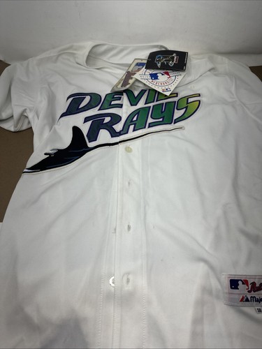 Tampa Bay Devil Rays Retro Wade Boggs Jersey Size Men’s Medium