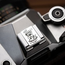 Metal Camera Hot Shoe Cover For Leica Canon Nikon Fuji