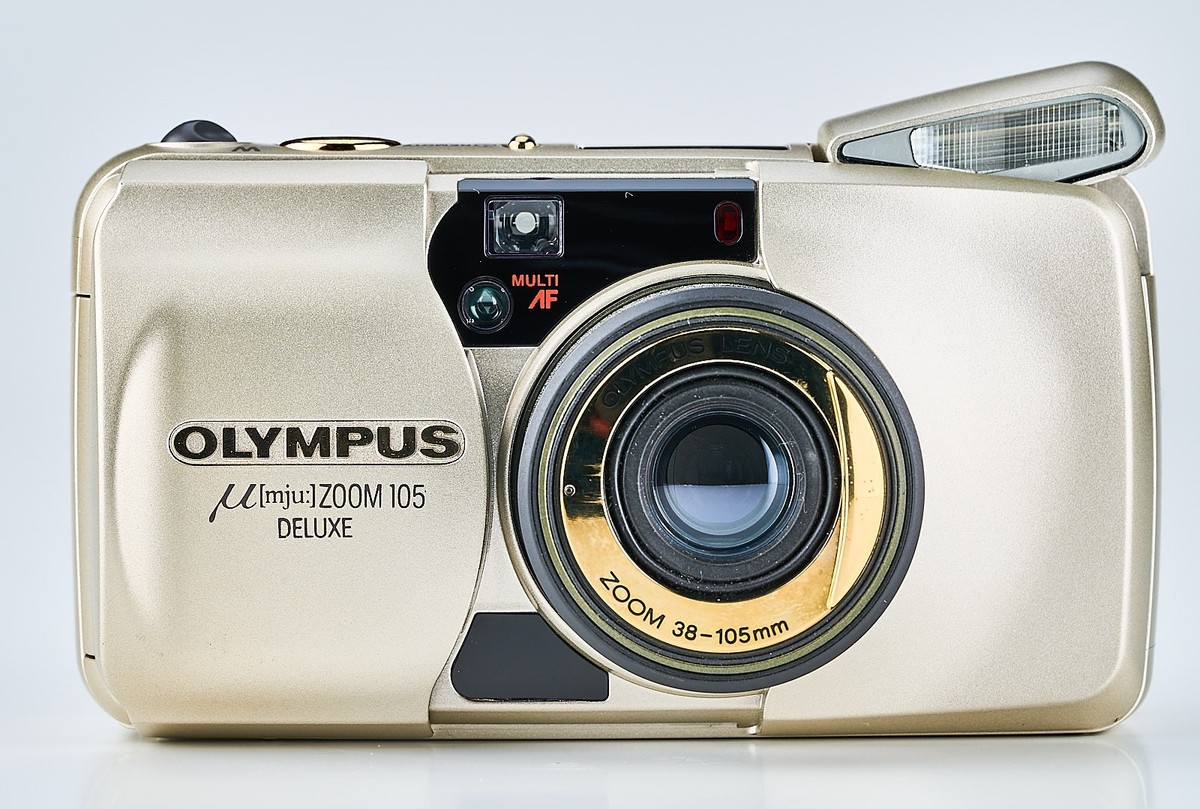 OLYMPUS μ [mju:] ZOOM 105 DELUXE　＃3122 Olympus Mju Zoom 105 Deluxe – SHOWA