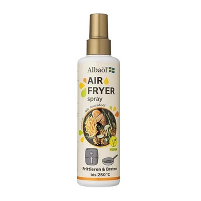 2 x Albaöl Air Fryer Spray 190ml bottle, with 5% avocado oil