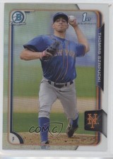 2015 Bowman Draft Chrome Refractor Thomas Szapucki #51 0b3