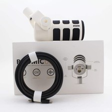 OPEN BOX EXCELLENT RODE PodMic USB and XLR Dynamic Broadcast Microphone Whi