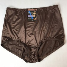 3X Vassarette Undershapers Light Control Panties Second Skin Satin NWT b