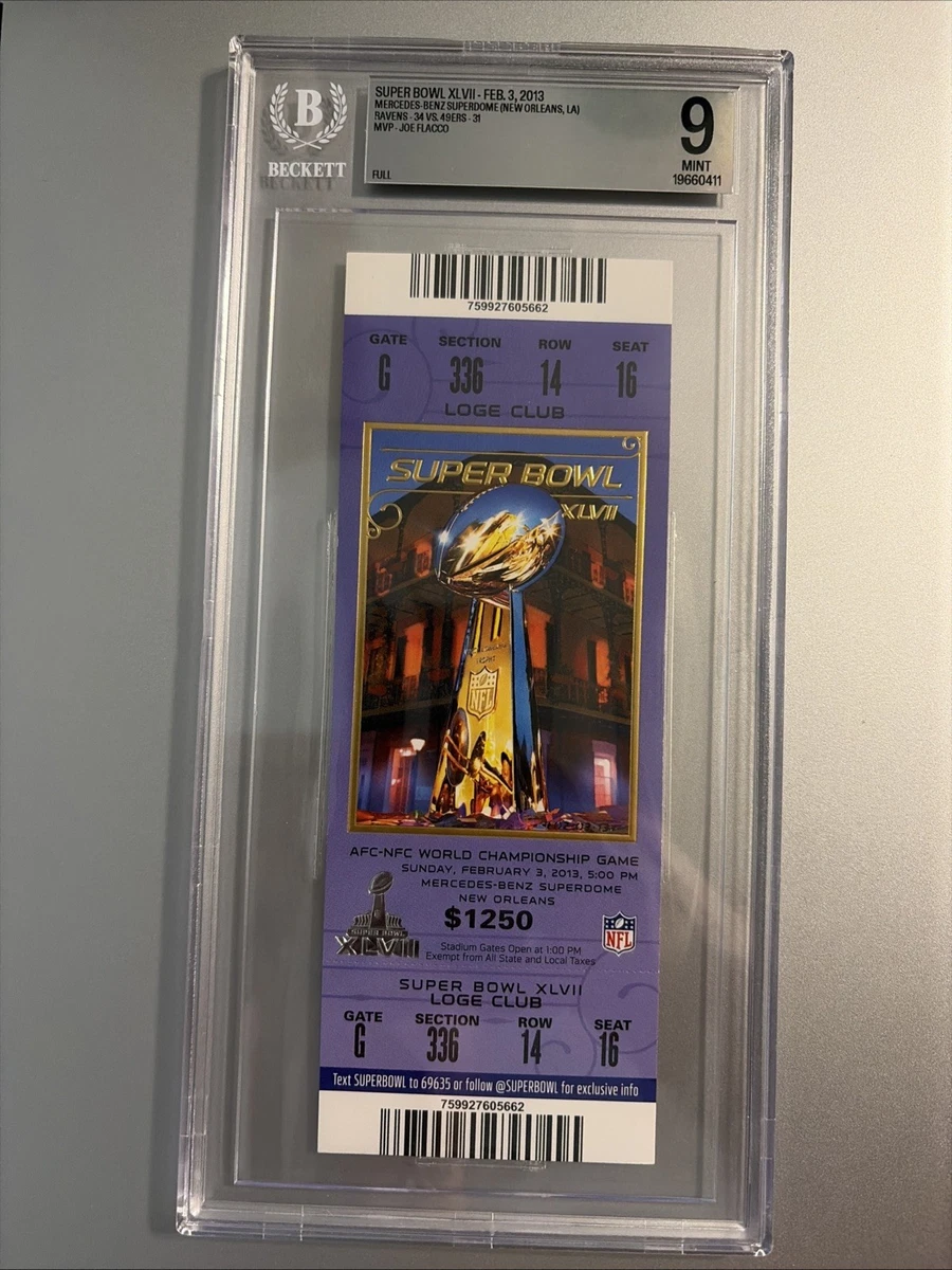 Super Bowl In Vintage Sports Ticket Stubs for sale | eBay