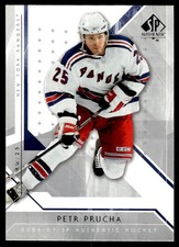 2006-07 SP Authentic Petr Prucha New York Rangers #39