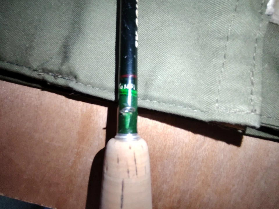 De colección David Norwich 2 Piezas 9'6" 5/7 Fly Rod + Estuche de Tela MX 400 XL Grafito Foto 3 de 4