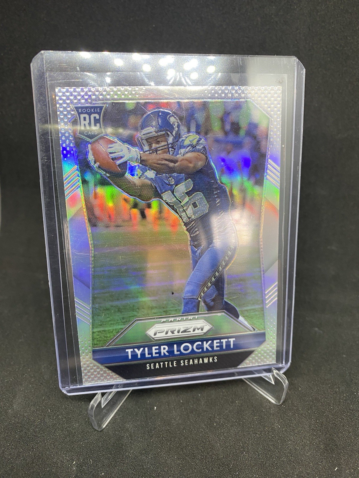 2015 Panini Prizm Tyler Lockett Silver RC #298 Seattle Seahawks