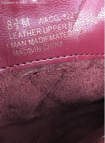 Franco Sarto Waco Red Leather Western Ankle Boots Booties - Picture 7 of 7