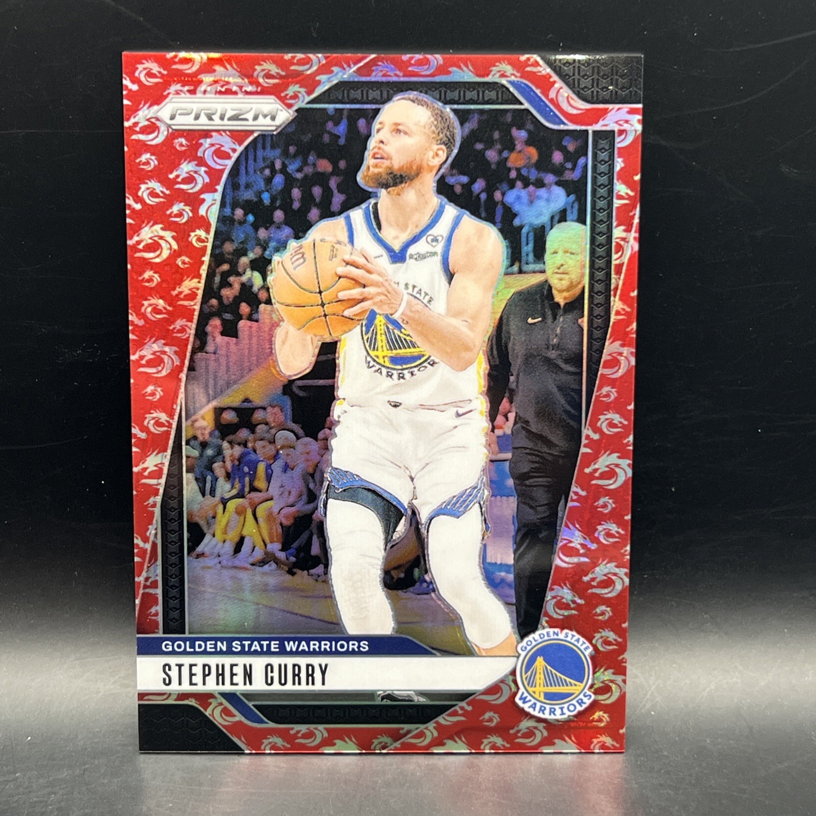 2024-25 Panini Prizm - Stephen Curry #134 Dragon Year Prizm /88