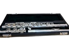 Pearl PF-665E Dolce Flute Silver Plated E-Mechanism C-Foot w/ Hard Case Music
