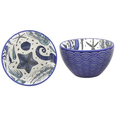 Keramik Schale 11 cm Sea Life Ozean Marine Küste Dessert Müsli Küchenschale